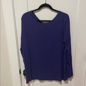 Piko 1988 Deep Purple Long Sleeve Top